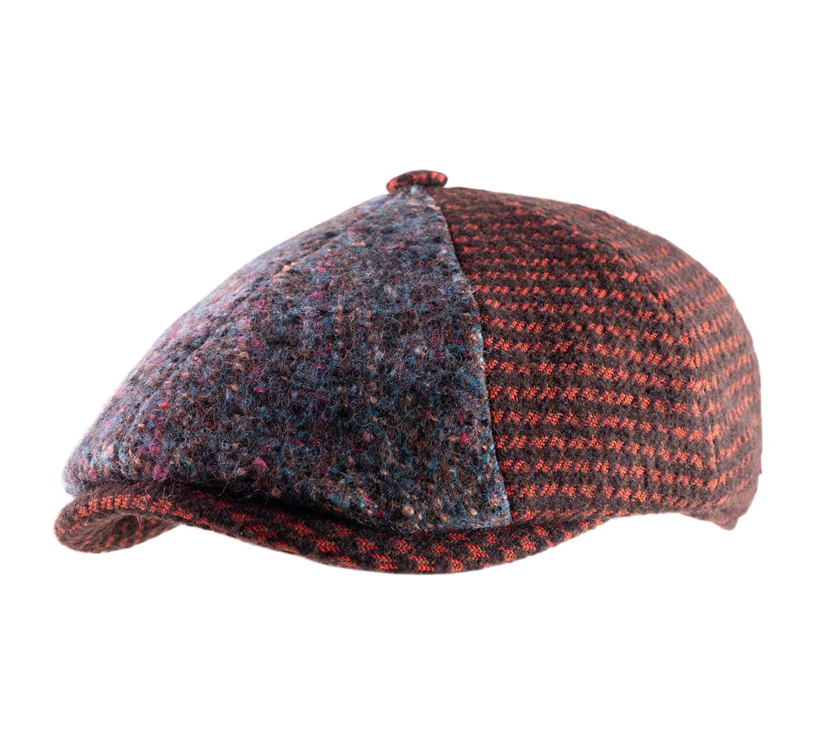 Casquette béret patchwork