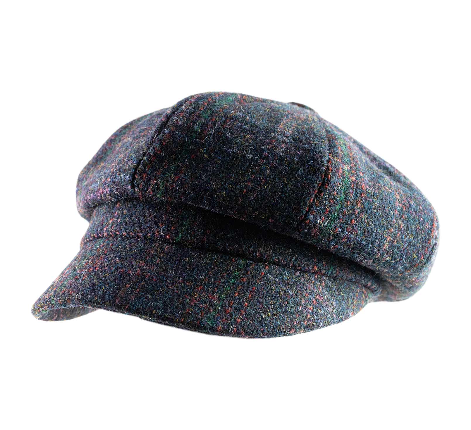 Casquette gavroche tweed