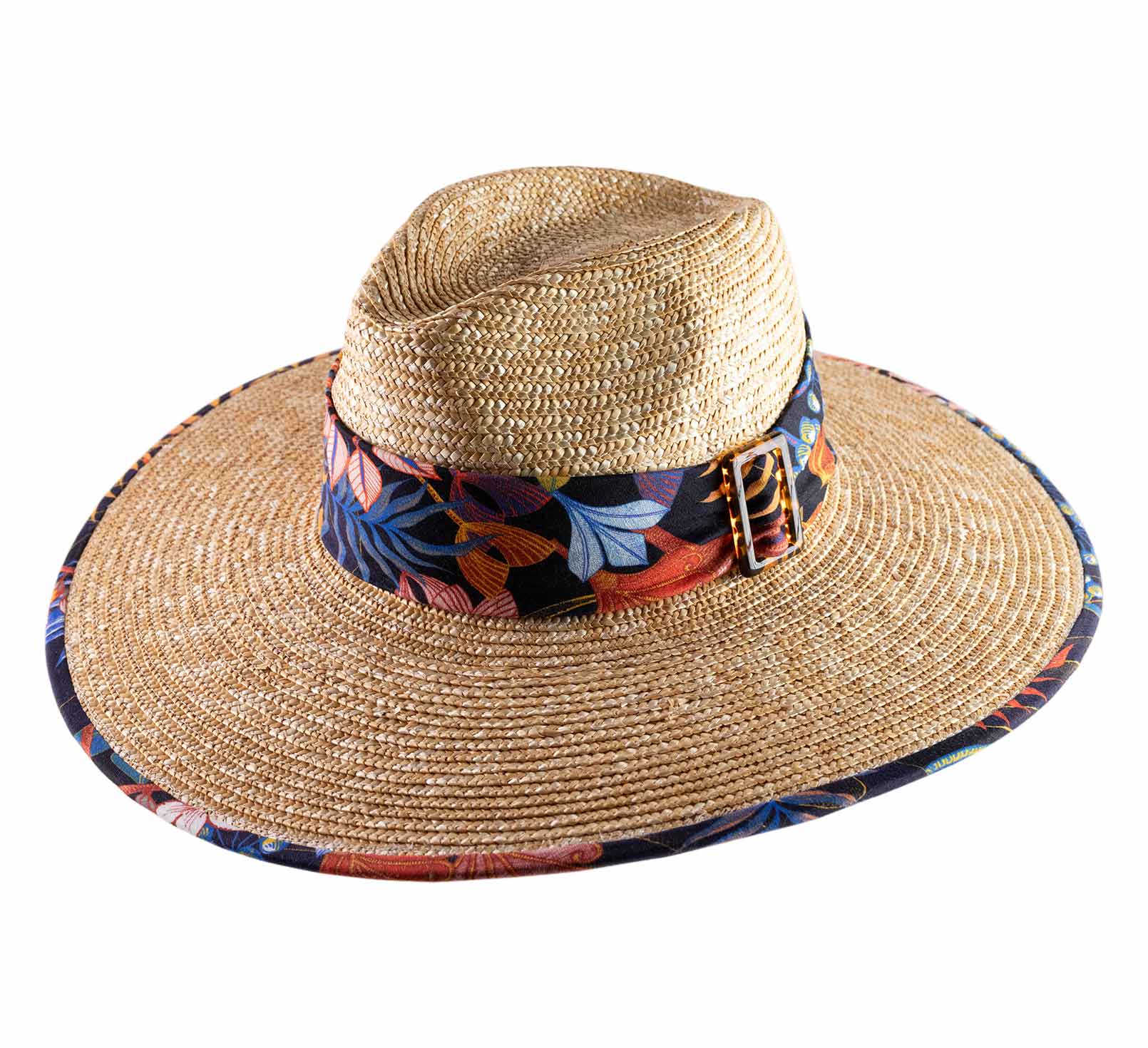 chapeau femme large été