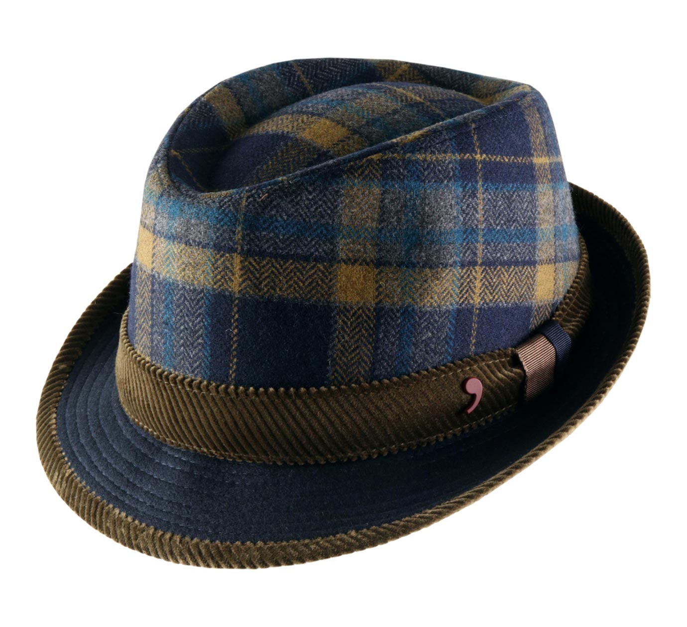 Chapeau Trilby Tartan