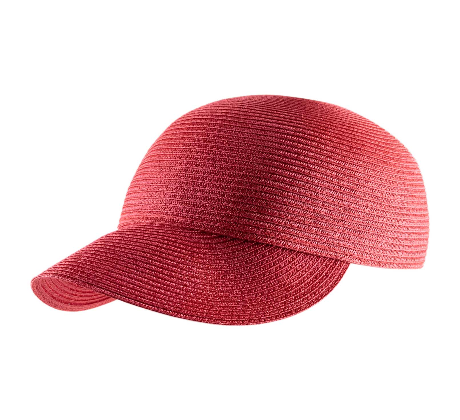 casquette coloré paille