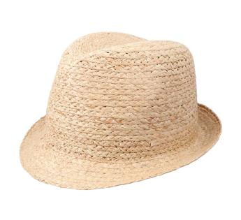 Chapeau Paille Raphia Classic Trilby Raphia