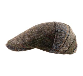 casquette plate Harris Tweed Salerno