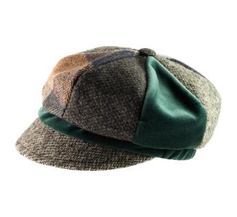 casquette gavroche patchwork Aosta Patch