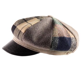 casquette gavroche tartan Casapatch